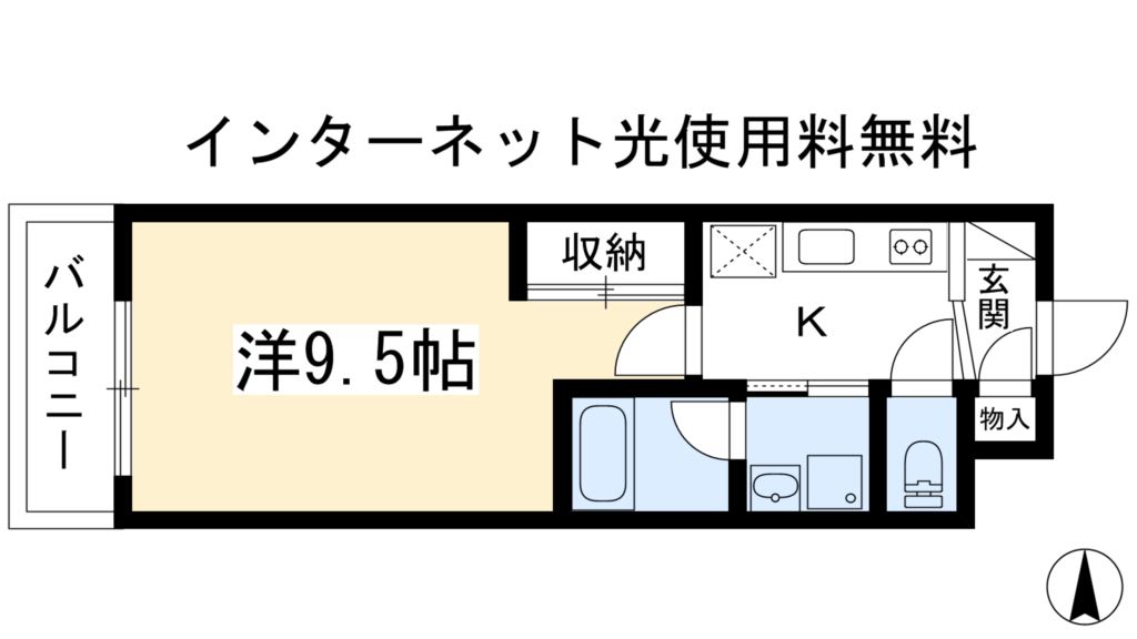 ギャラリア一乗寺 間取り