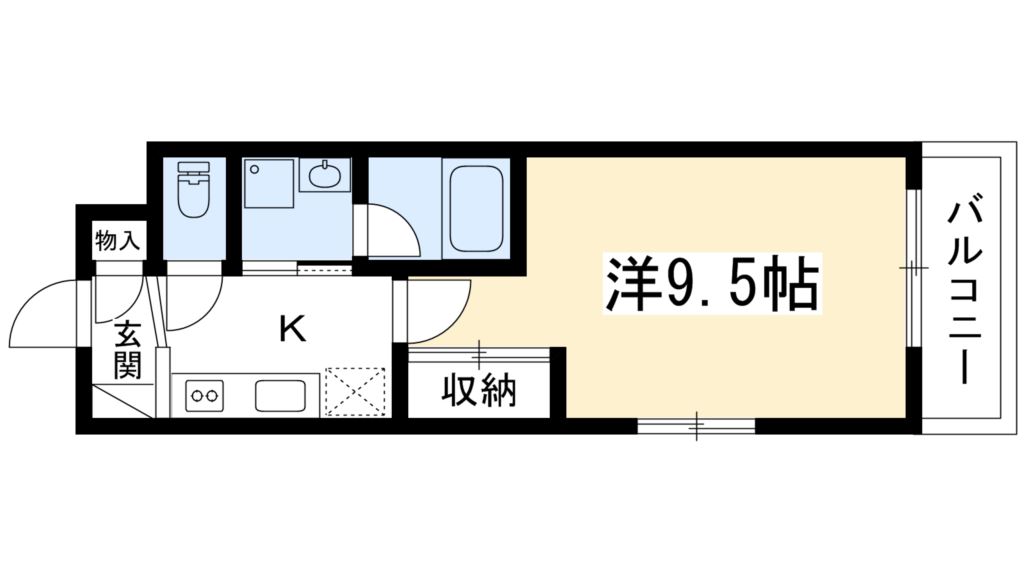 ギャラリア一乗寺 間取り