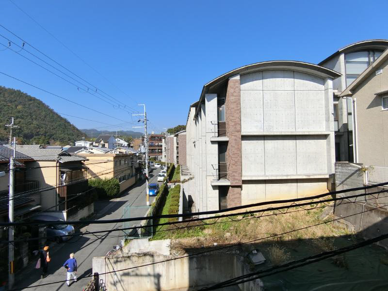 平行マンション 眺望
