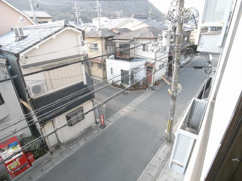 平行マンション 眺望