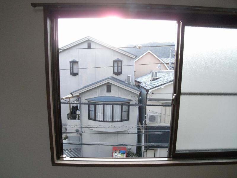 平行マンション 眺望
