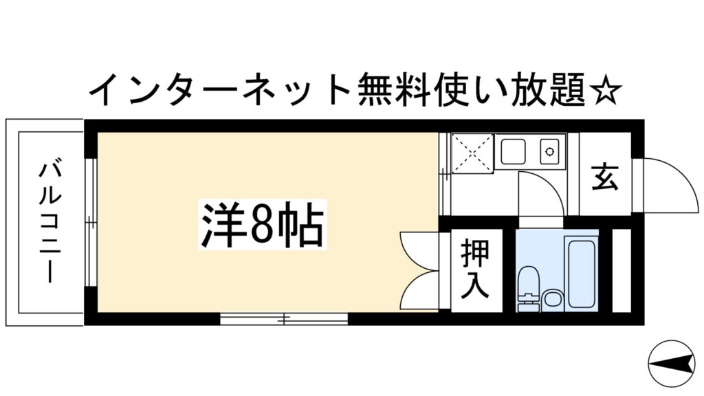 プロムナード宝ヶ池 間取り