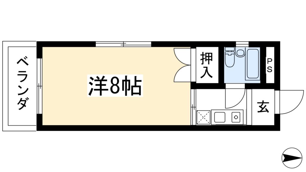 プロムナード宝ヶ池 間取り