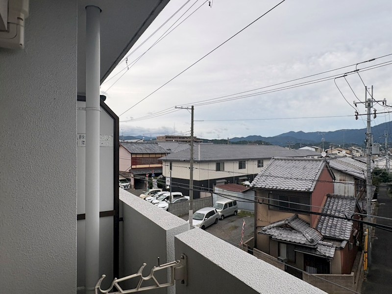 サンパレス紫野 ベランダ
