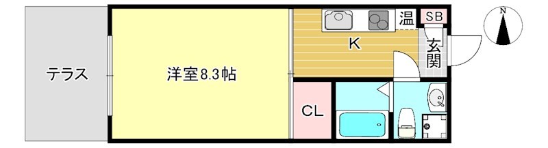 エイテル北大路 間取り