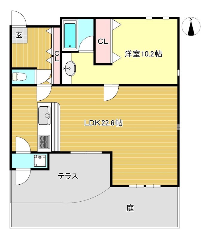 マンション花ノ木 間取り
