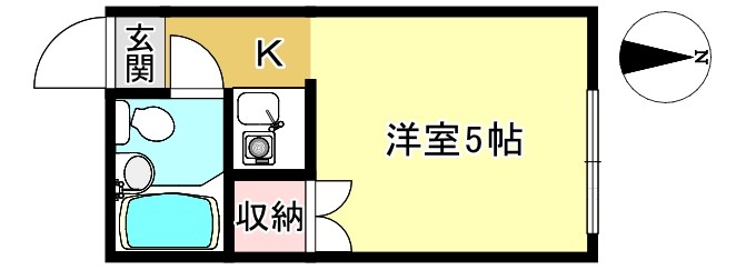 コーポ紫明 間取り
