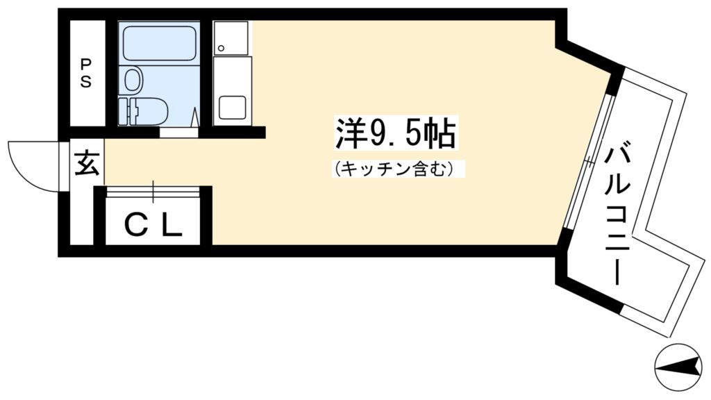 アベニールアサダ 間取り