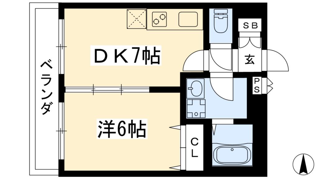 アストロプラザⅠ 間取り