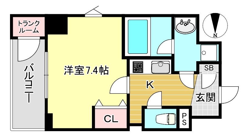 クリスタルグランツ京都御所西 間取り