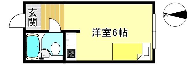 カレッジアンハウス玄琢 間取り
