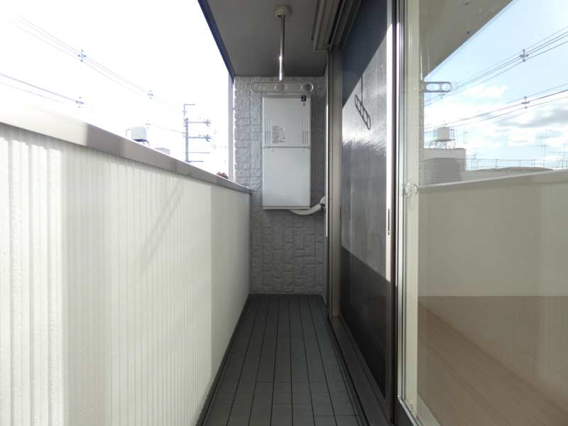 グランエミシス等持院 ベランダ