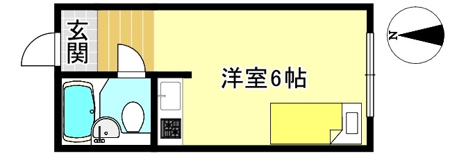 カレッジアンハウス玄琢 間取り
