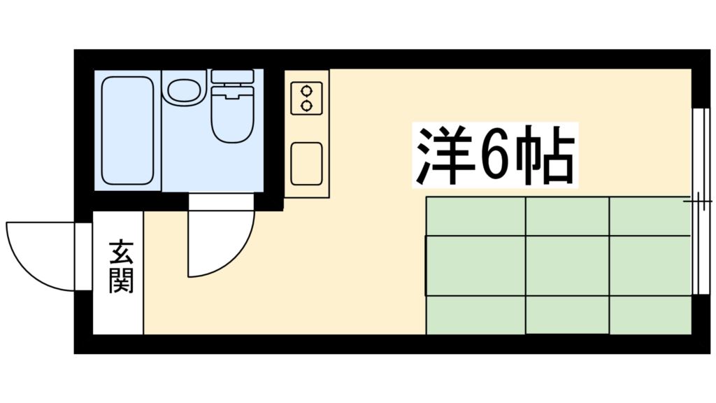カレッジアンハウス玄琢 間取り