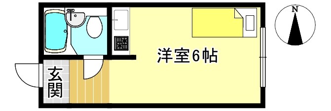 カレッジアンハウス玄琢 間取り