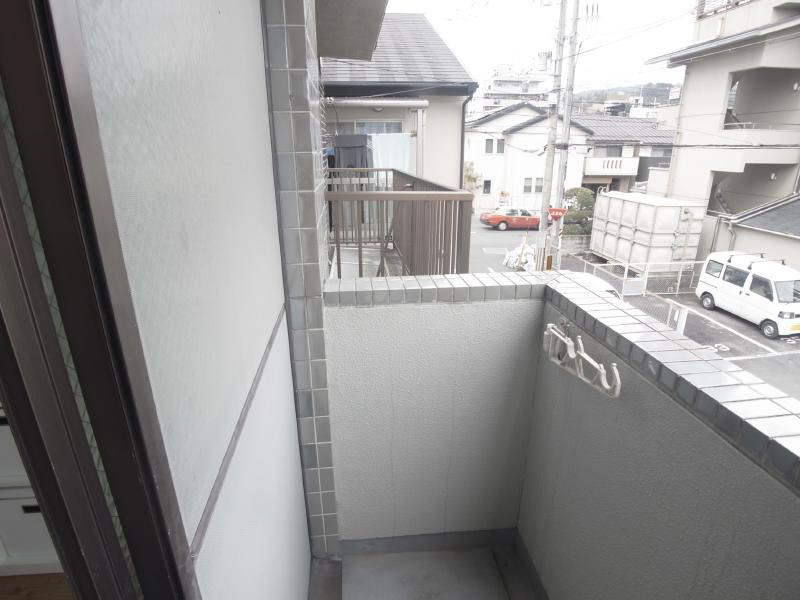 上野マンション ベランダ