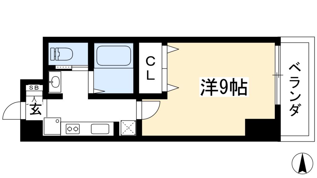 CALM北山 間取り