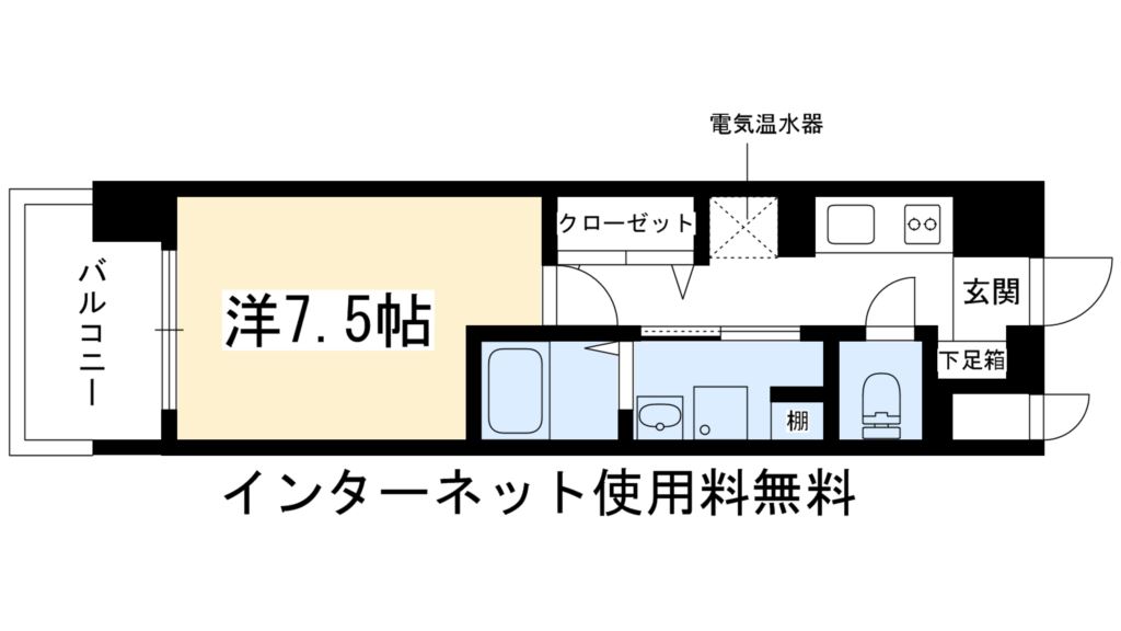 インベスト京都白川 間取り