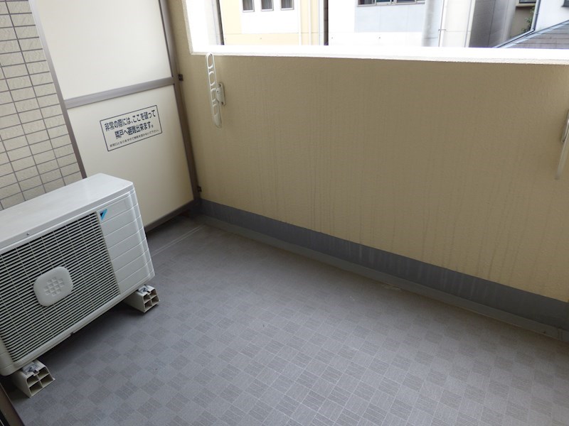 インベスト京都白川 ベランダ