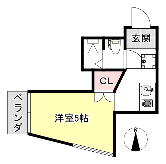HI-CITY下鴨 間取り