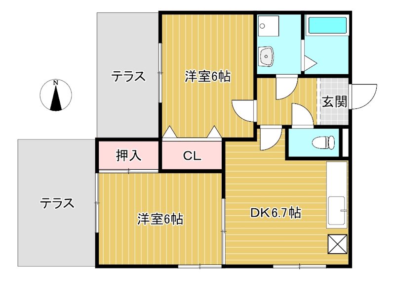 S-Glanz 間取り