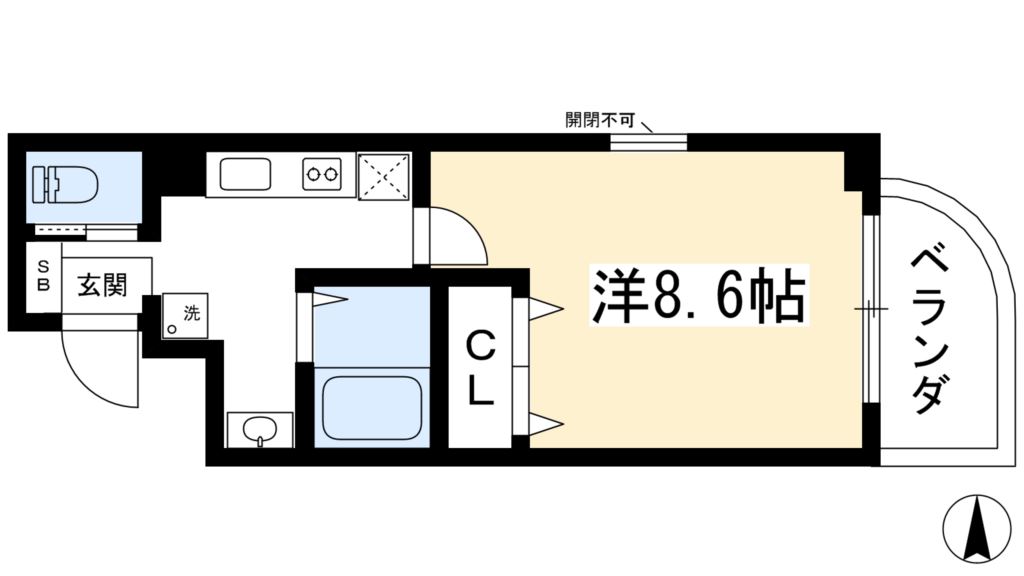 CALM北山 間取り