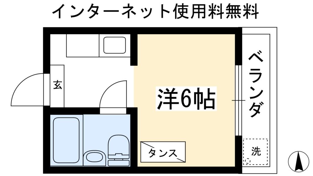 コーポよねだ 間取り