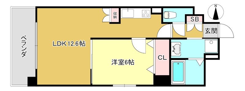 インベスト京都堀川 間取り