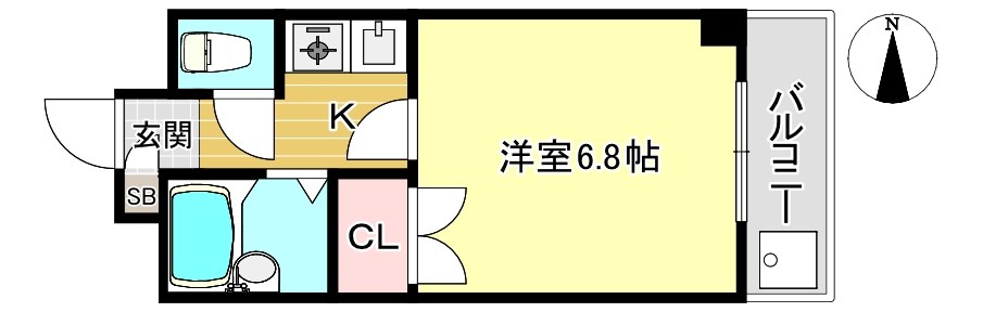 グレーシャス23 間取り
