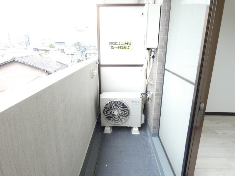 グレーシャス23 ベランダ