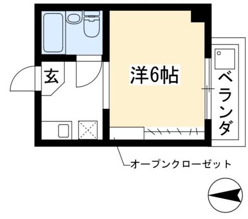 ヴィラ島本 間取り