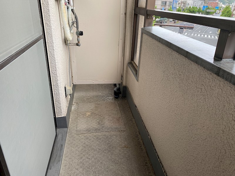 ヴィラ島本 ベランダ