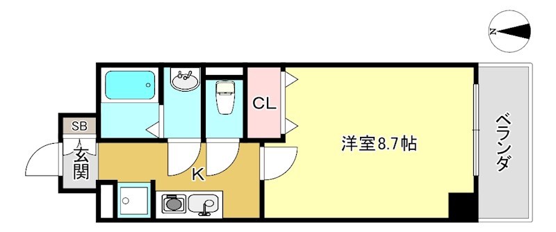 カノン雁金 間取り