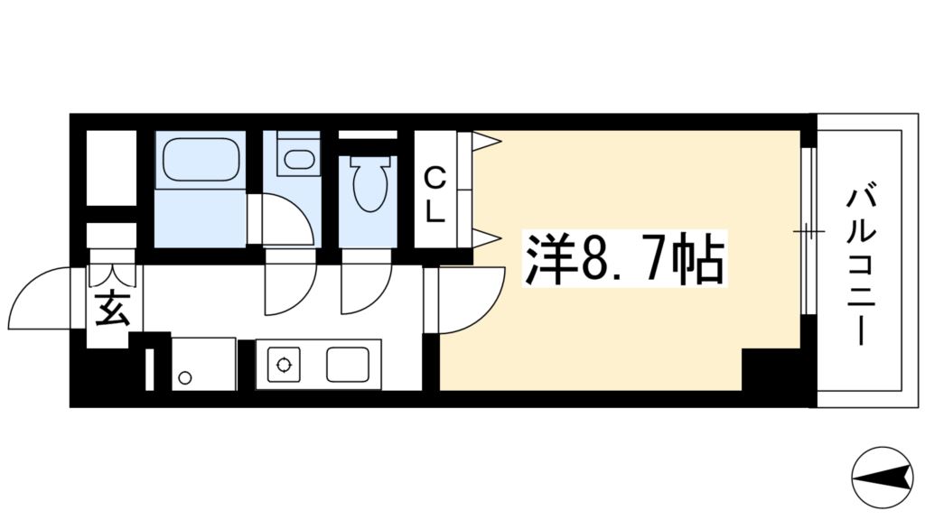 カノン雁金 間取り