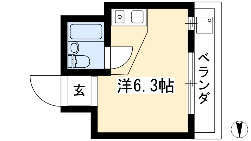 サナップ御所東 間取り