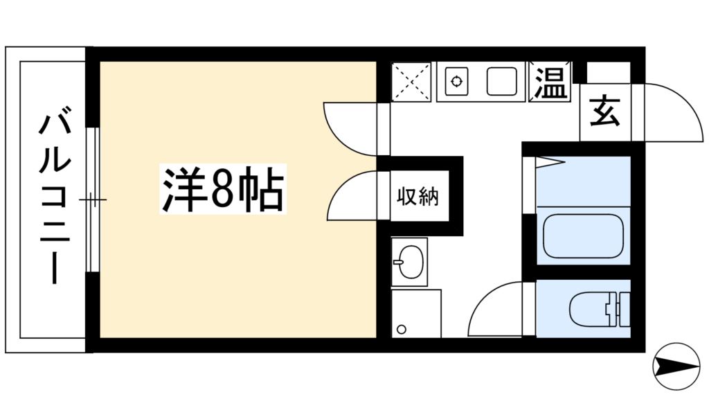 エルエーブハイツ 間取り