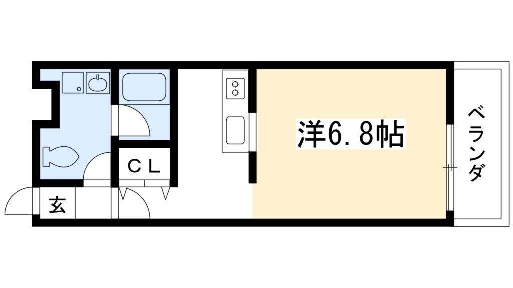 恵比須荘 間取り