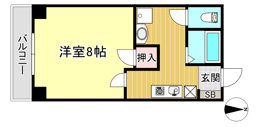 エルエーブハイツ 間取り