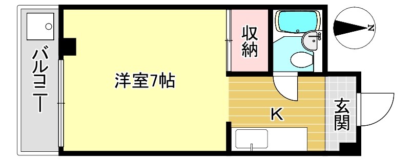 ハイツ協栄 間取り