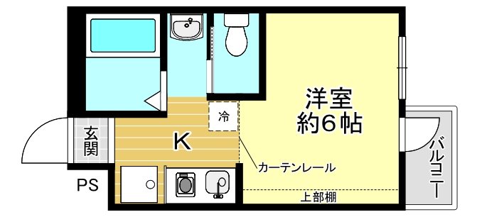ハイツおおくら 間取り