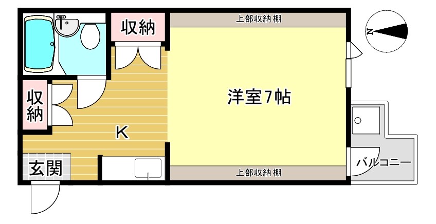 ハイツおおくら 間取り