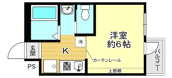 ハイツおおくら 間取り