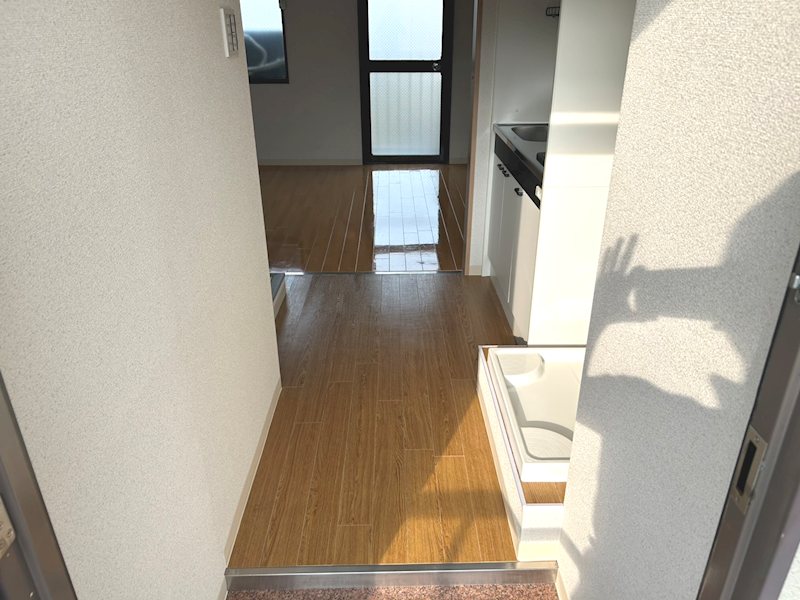 ハイツおおくら 玄関