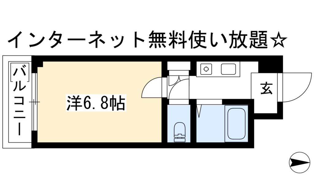 NORTH SQUARE-I 間取り