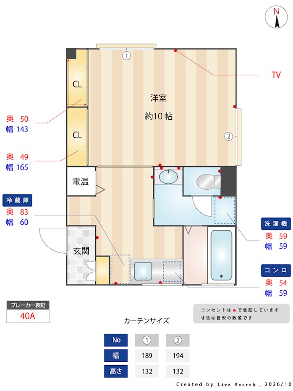 プルーリオン下鴨 間取り