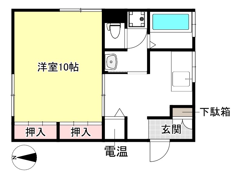 プルーリオン下鴨 間取り