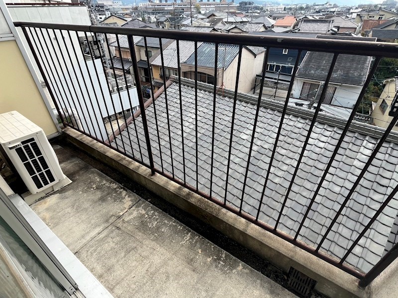 クレール下鴨 ベランダ