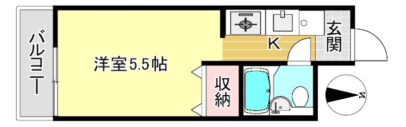 ハイツ協栄 間取り