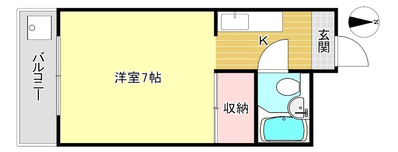 ハイツ協栄 間取り