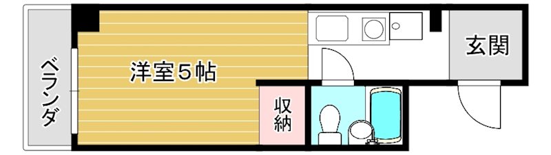 ハイツ協栄 間取り